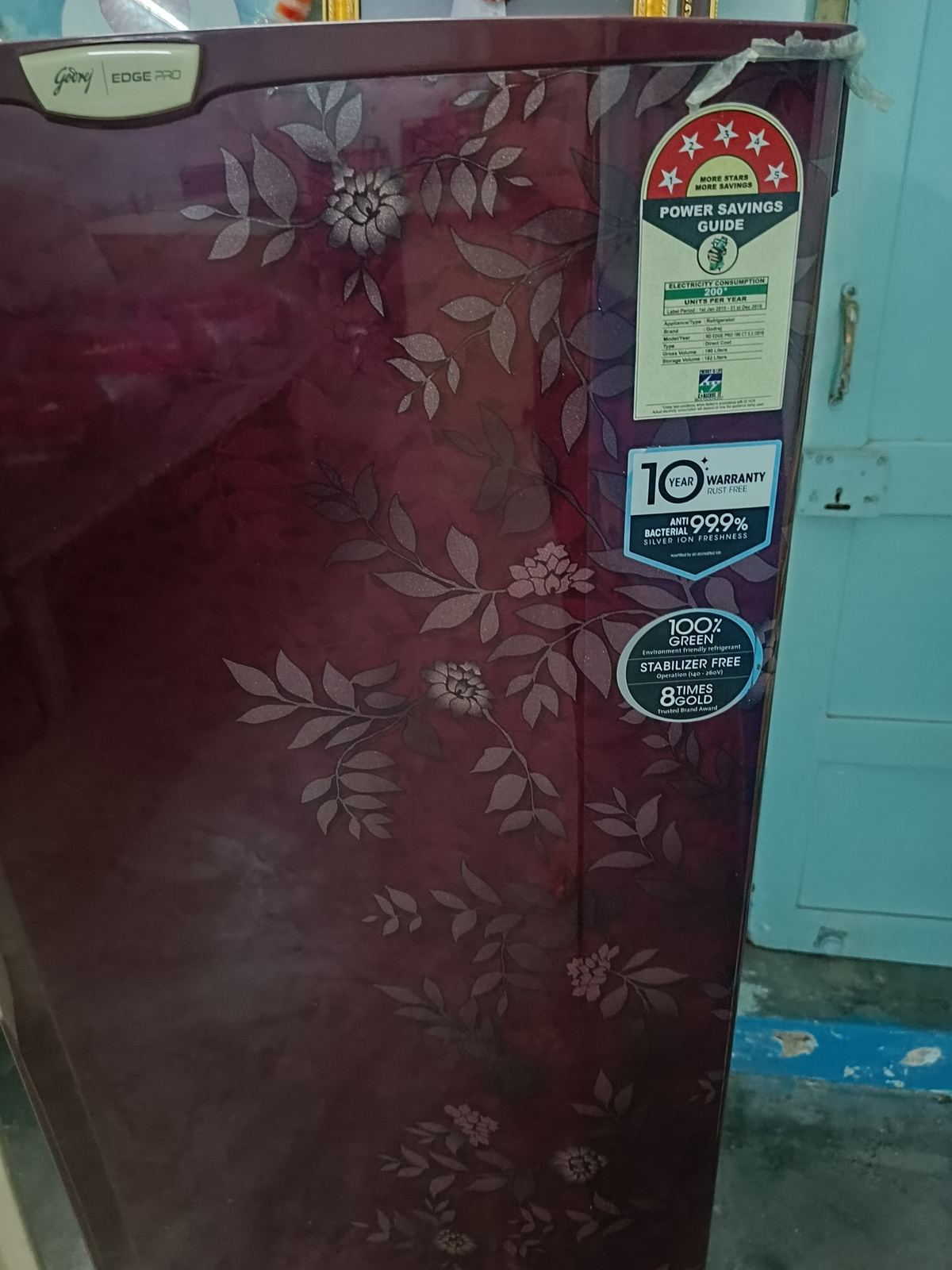 Godrej 190 L Single Door Fridge, photo 4 of 4