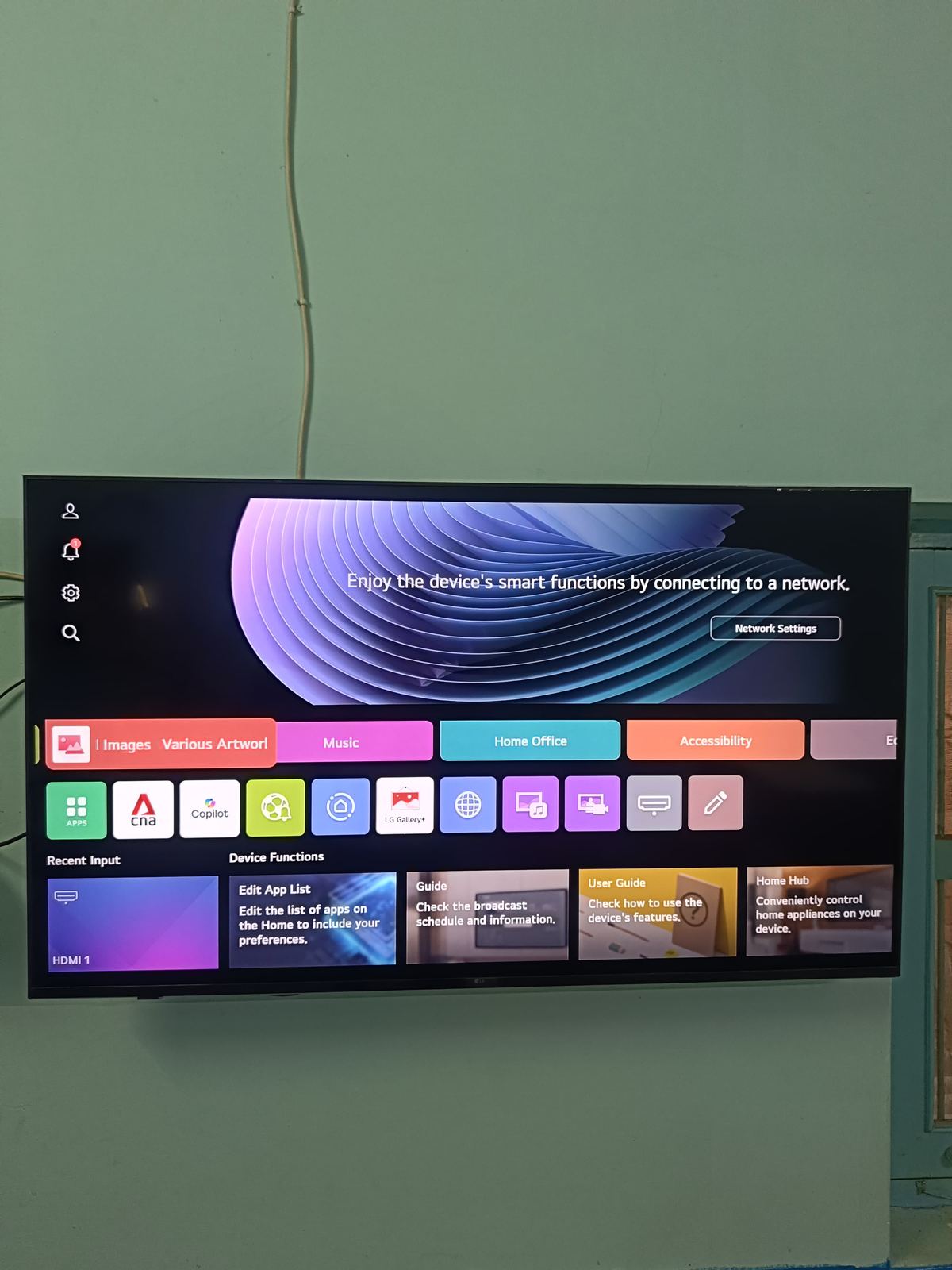LG 55 inch 4K Smart TV, photo 1 of 4